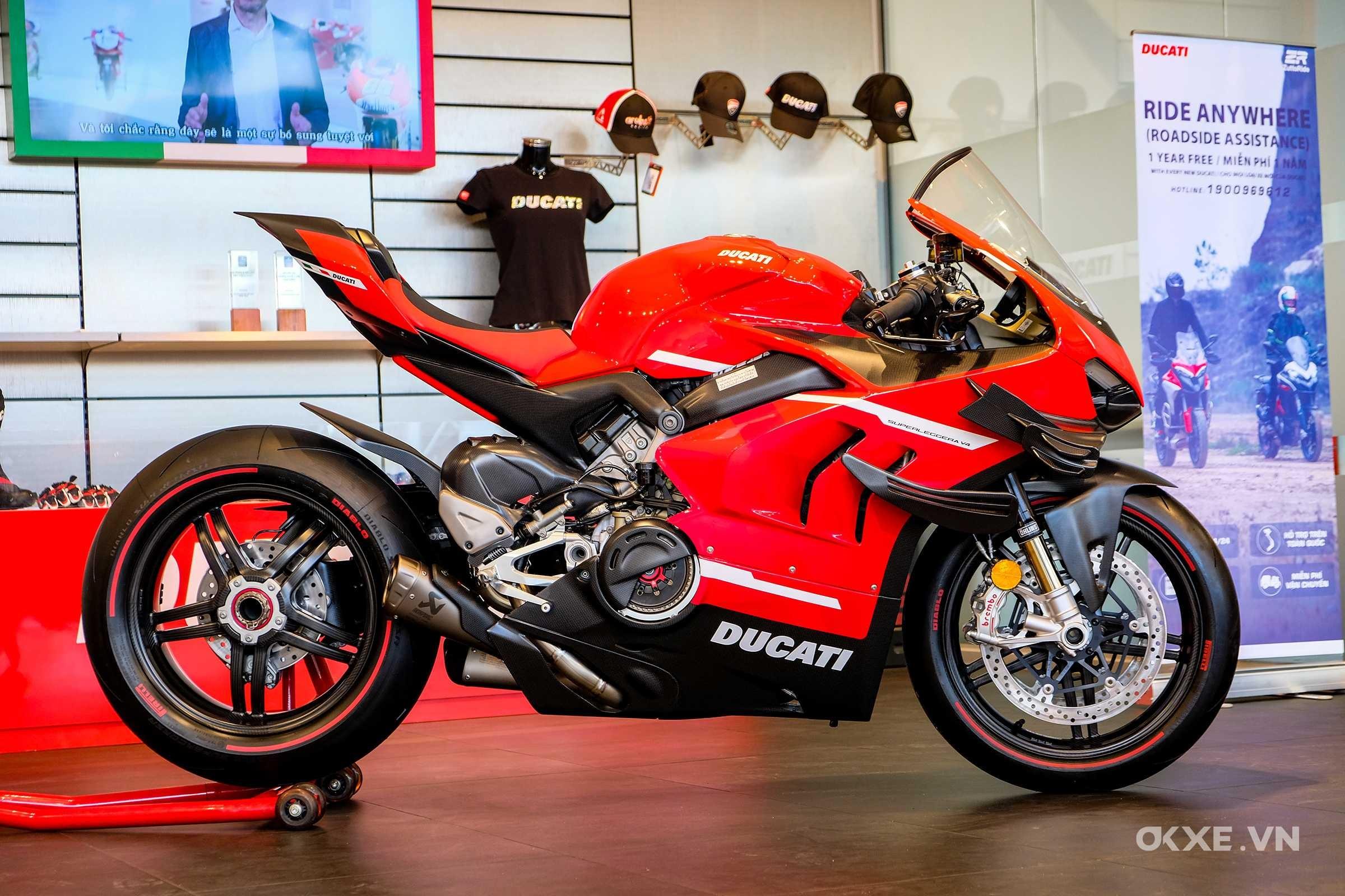 Siêu mô tô Ducati Superleggera V4 độc nhất Việt Nam giá gần 6 tỷ đồng